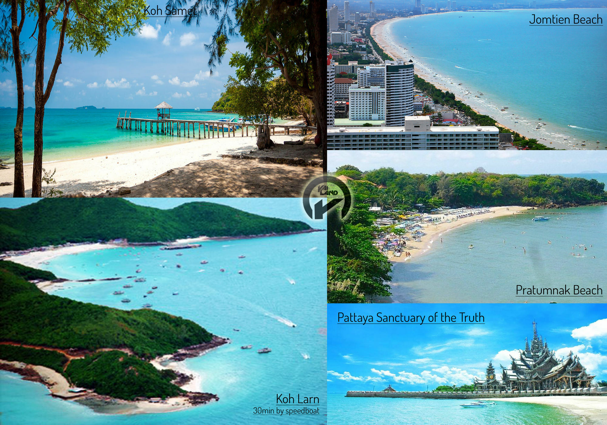Hideland - The Luxury Tropical Villa Pattaya Bagian luar foto